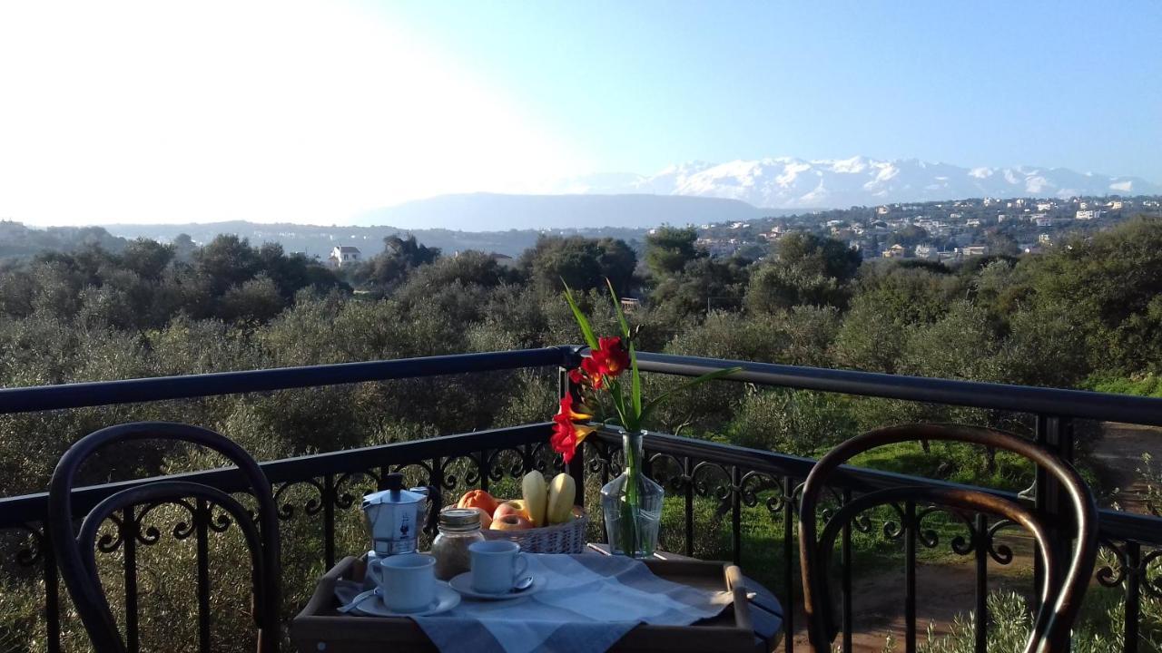 Manolo S Olive Farm, Apartment With Seaview Khania Eksteriør bilde